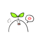 しろい いきもの（個別スタンプ：4）