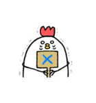 しろい いきもの（個別スタンプ：28）