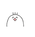 しろい いきもの（個別スタンプ：34）