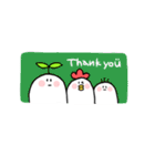 しろい いきもの（個別スタンプ：37）