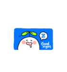 しろい いきもの（個別スタンプ：40）