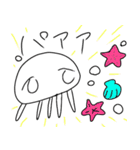 ゆうゆうじてきなくらげ（個別スタンプ：9）