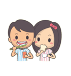 Bert ＆ Flora (falling in love) V1.1（個別スタンプ：8）