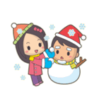 Bert ＆ Flora (falling in love) V1.1（個別スタンプ：18）