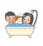 Bert ＆ Flora (falling in love) V1.1（個別スタンプ：20）