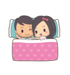 Bert ＆ Flora (falling in love) V1.1（個別スタンプ：22）