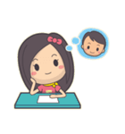 Bert ＆ Flora (falling in love) V1.1（個別スタンプ：26）