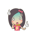Bert ＆ Flora (falling in love) V1.1（個別スタンプ：32）