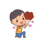 Bert ＆ Flora (falling in love) V1.1（個別スタンプ：37）