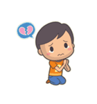 Bert ＆ Flora (falling in love) V1.1（個別スタンプ：38）