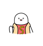 Hot Dog Man Moving Up！（個別スタンプ：1）