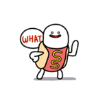 Hot Dog Man Moving Up！（個別スタンプ：23）