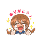 セーラー少女と愉快な日々（個別スタンプ：4）