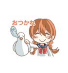 セーラー少女と愉快な日々（個別スタンプ：14）