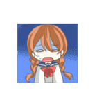 セーラー少女と愉快な日々（個別スタンプ：16）
