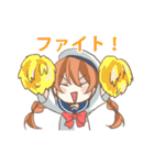 セーラー少女と愉快な日々（個別スタンプ：22）