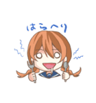 セーラー少女と愉快な日々（個別スタンプ：25）