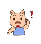 happy muscle pig（個別スタンプ：7）