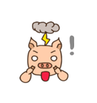 happy muscle pig（個別スタンプ：13）