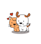 cute Khao Niaw dogs(dookdik)（個別スタンプ：5）