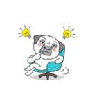 Wise Guy Pug（個別スタンプ：23）