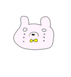クマとウサギのゆるシュールスタンプ（個別スタンプ：28）