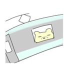 クマとウサギのゆるシュールスタンプ（個別スタンプ：31）