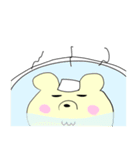 クマとウサギのゆるシュールスタンプ（個別スタンプ：32）