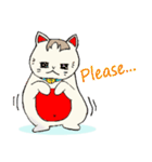 I am a fat cat "PANTANG"（個別スタンプ：21）