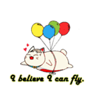 I am a fat cat "PANTANG"（個別スタンプ：23）