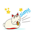 I am a fat cat "PANTANG"（個別スタンプ：34）