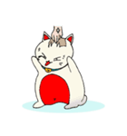 I am a fat cat "PANTANG"（個別スタンプ：35）