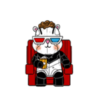 Panda Kibo ver.Mecha（個別スタンプ：29）