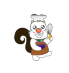 Crazy squirrel（個別スタンプ：10）