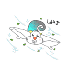 Crazy squirrel（個別スタンプ：23）