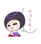 黒バラさん。（個別スタンプ：4）