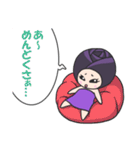 黒バラさん。（個別スタンプ：35）