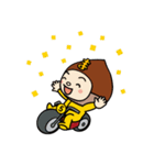 まくり君と仲間たち（個別スタンプ：4）