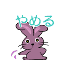 PiPi, the Rabbitの使える日常会話フレーズ（個別スタンプ：33）