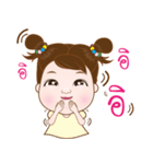 Focus cute girl（個別スタンプ：19）
