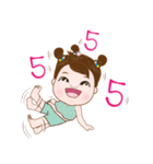 Focus cute girl（個別スタンプ：24）