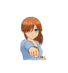 ネガティブ系女子（個別スタンプ：40）