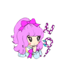 ポップキュートガール（個別スタンプ：2）