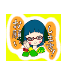 ポップキュートガール（個別スタンプ：8）