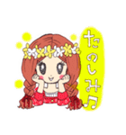 ポップキュートガール（個別スタンプ：15）
