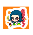 ポップキュートガール（個別スタンプ：16）