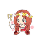 ポップキュートガール（個別スタンプ：35）