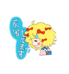 ポップキュートガール（個別スタンプ：37）