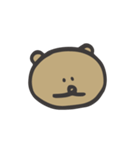 huhubear(eat and sleep)（個別スタンプ：40）