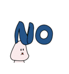 無気力なうさぎと熱血なかめ（個別スタンプ：6）